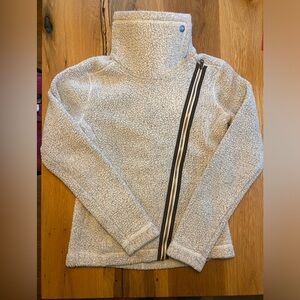 Basin & Range Deep Pile Women’s Cross-body fleece jacket. XS.